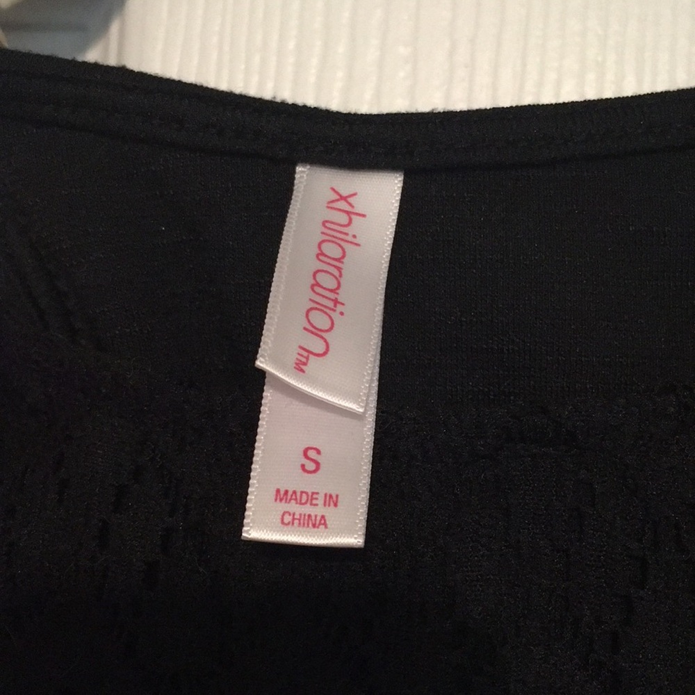 Xhilaration | Detail Back Little Black Dress - Picture 3 of 4